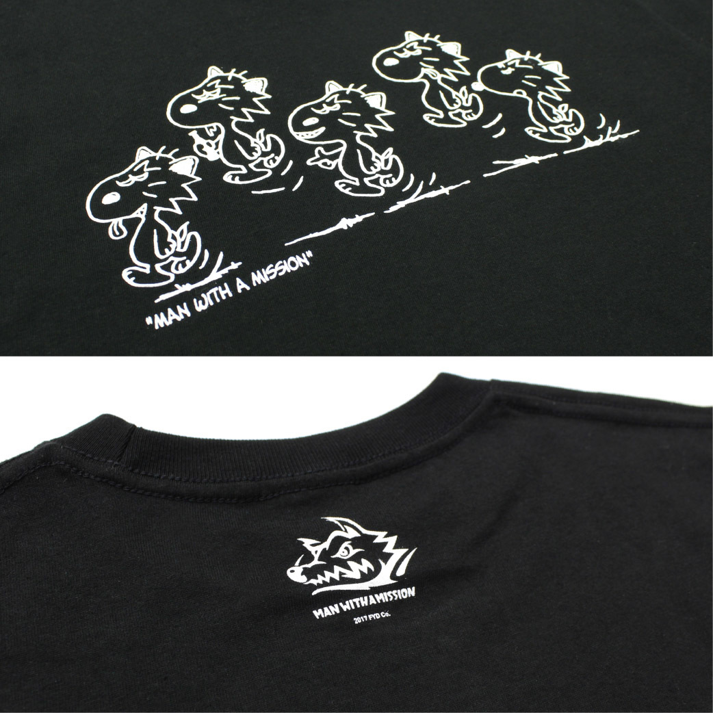 MAN WITH A MISSION お散歩 Tシャツ サイズL 新品未開封