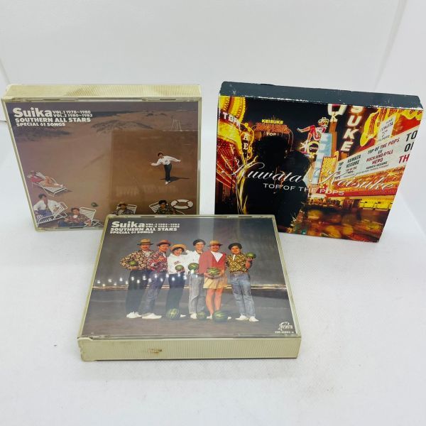 Q317-H15-1439 まとめ セット サザンオールスターズ すいか SOUTHERN ALL STARS SPECIAL 61 SONGS 桑田佳祐 TOP OF THE POPS CD アルバム