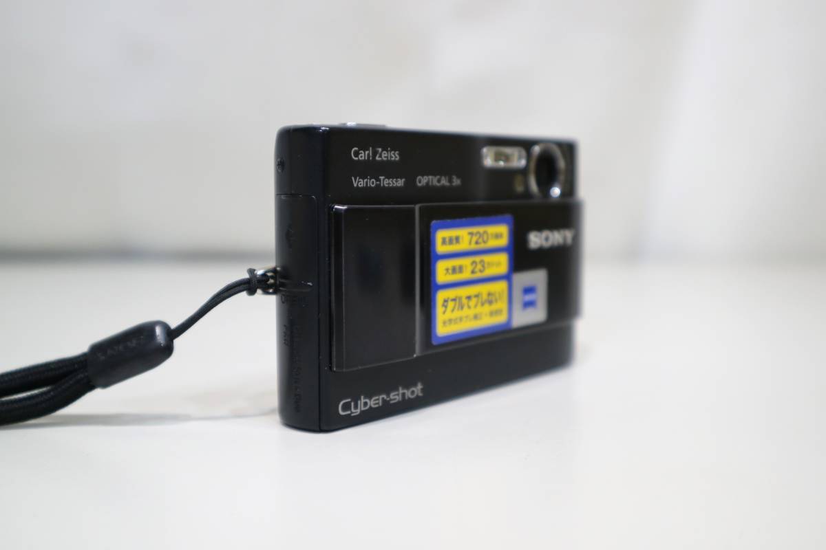 SONY ソニー DSC-T10 ブラック Cyber-shot Super Steady Shot 動作品