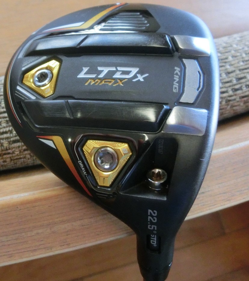 中古美品☆コブラ KING LTDx MAX【7W】22.5 シャフト：S フェアウェイ 