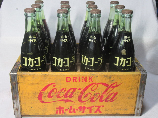 コカ・コーラ ホームサイズ」未開封 500ml まとめて12本 木箱入 二代目 