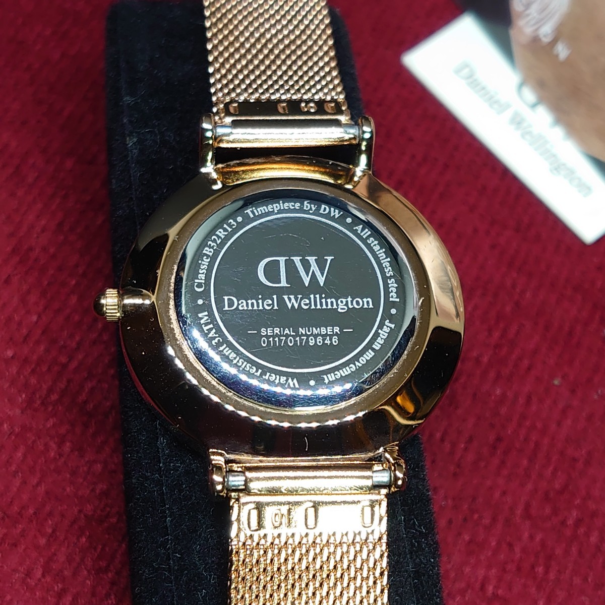 846 電池交換済 DW ダニエルウェリントン Classic B32R13 Daniel 