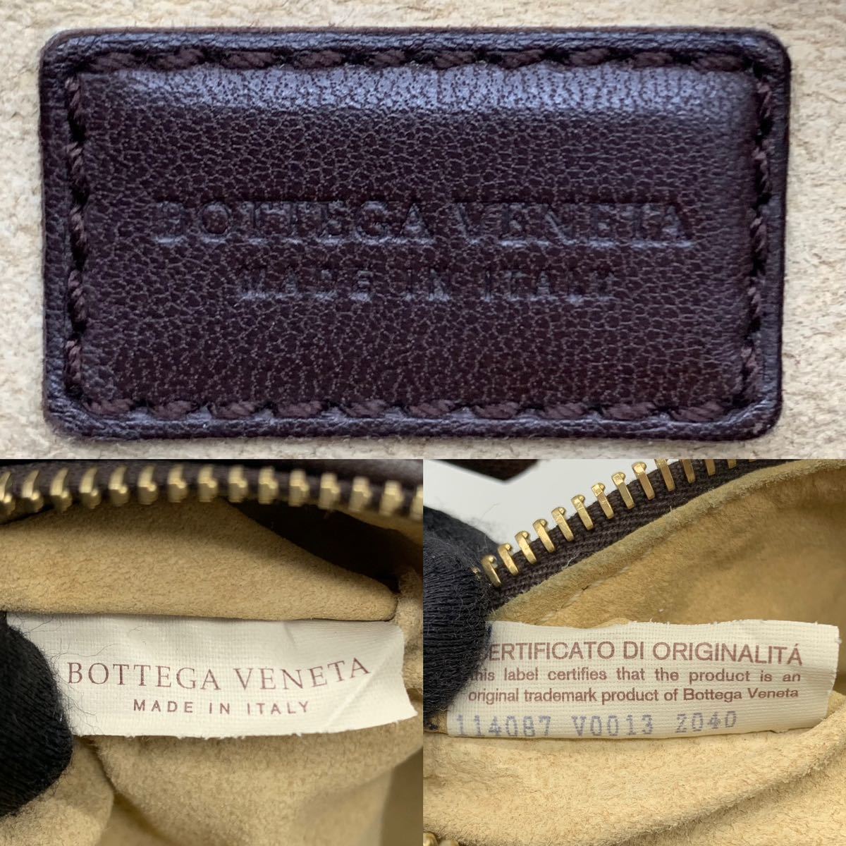 1円○極美品○BOTTEGA VENETA ボッテガヴェネタ ミニハンドバッグ 