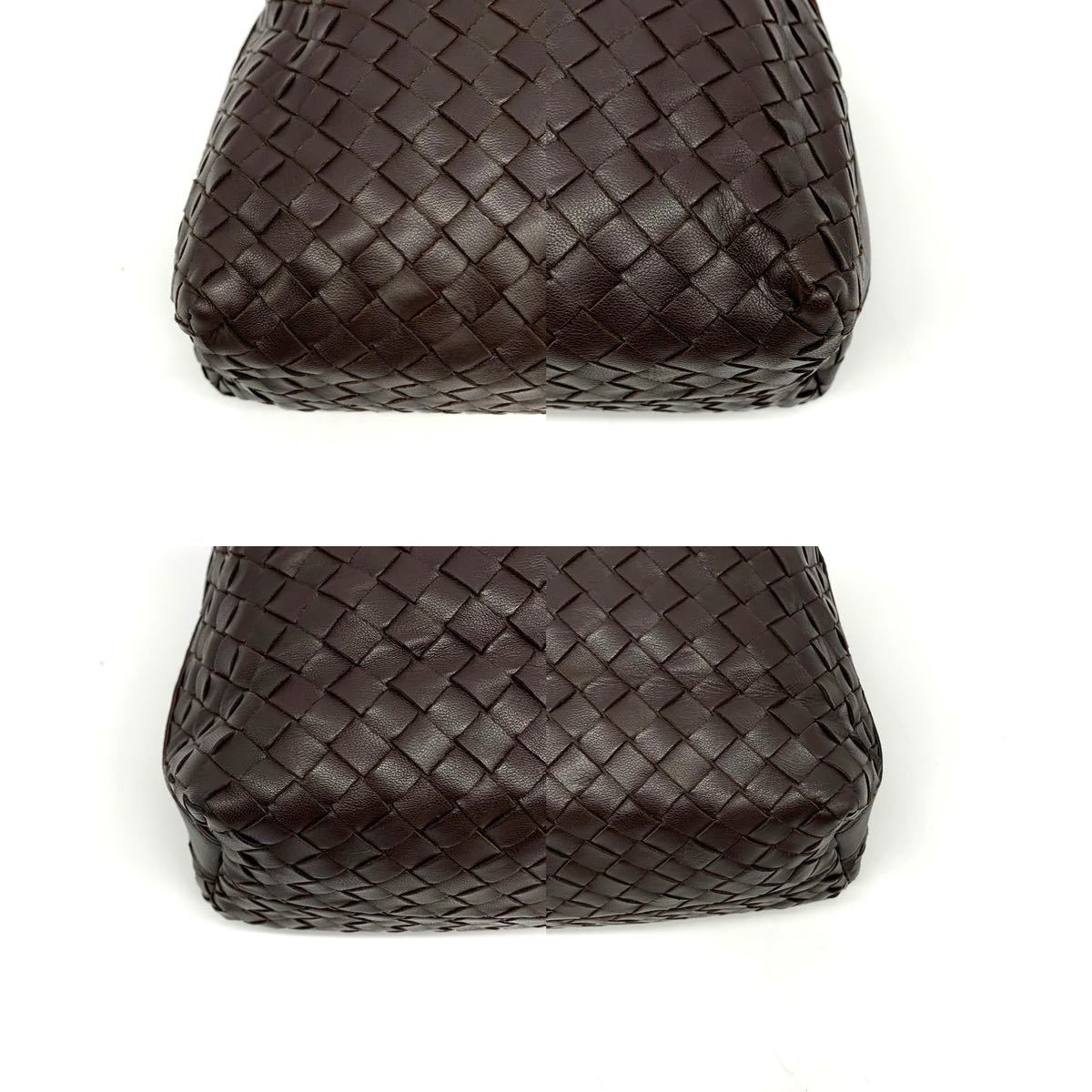 1円○極美品○BOTTEGA VENETA ボッテガヴェネタ ミニハンドバッグ 