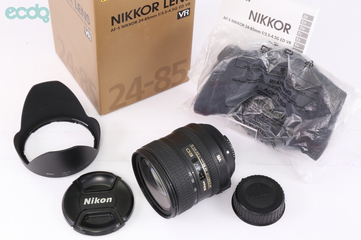 Nikon AF-S 24-85mm ED VR f⁄3.5-4.5G Nikkor NIKKOR - G Lens