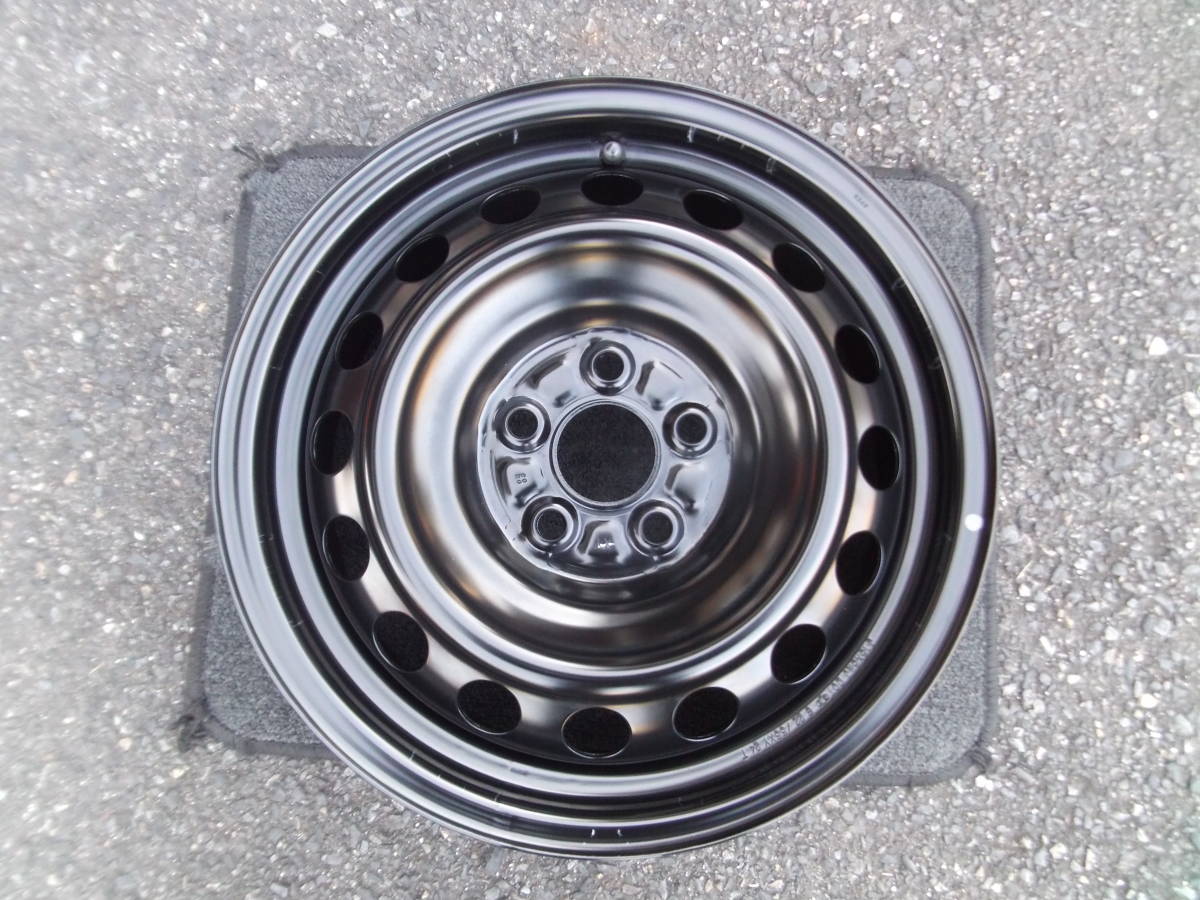 シエンタスチールホイール：MXPL10系：新車外し純正15インチ(2616)中古品：１本