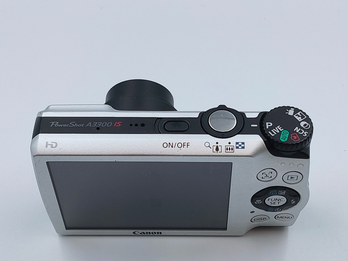 No.8315 動作品 Canon キヤノン PowerShot A3300 IS コンパクト 