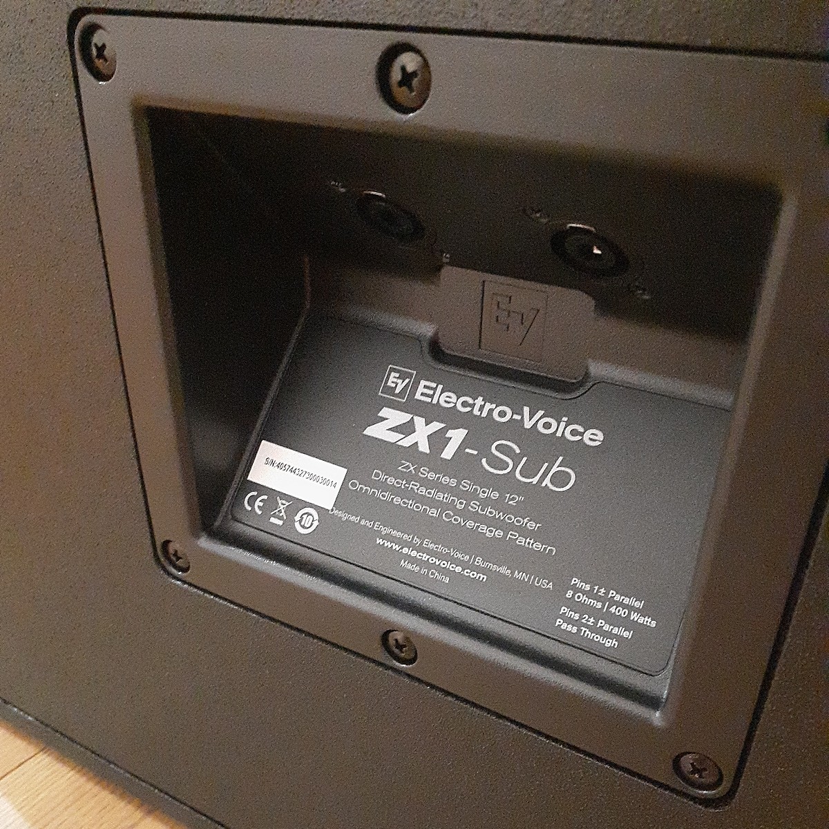美品】electro voice zx1-sub ウーハー サブウーファー エレクトロ