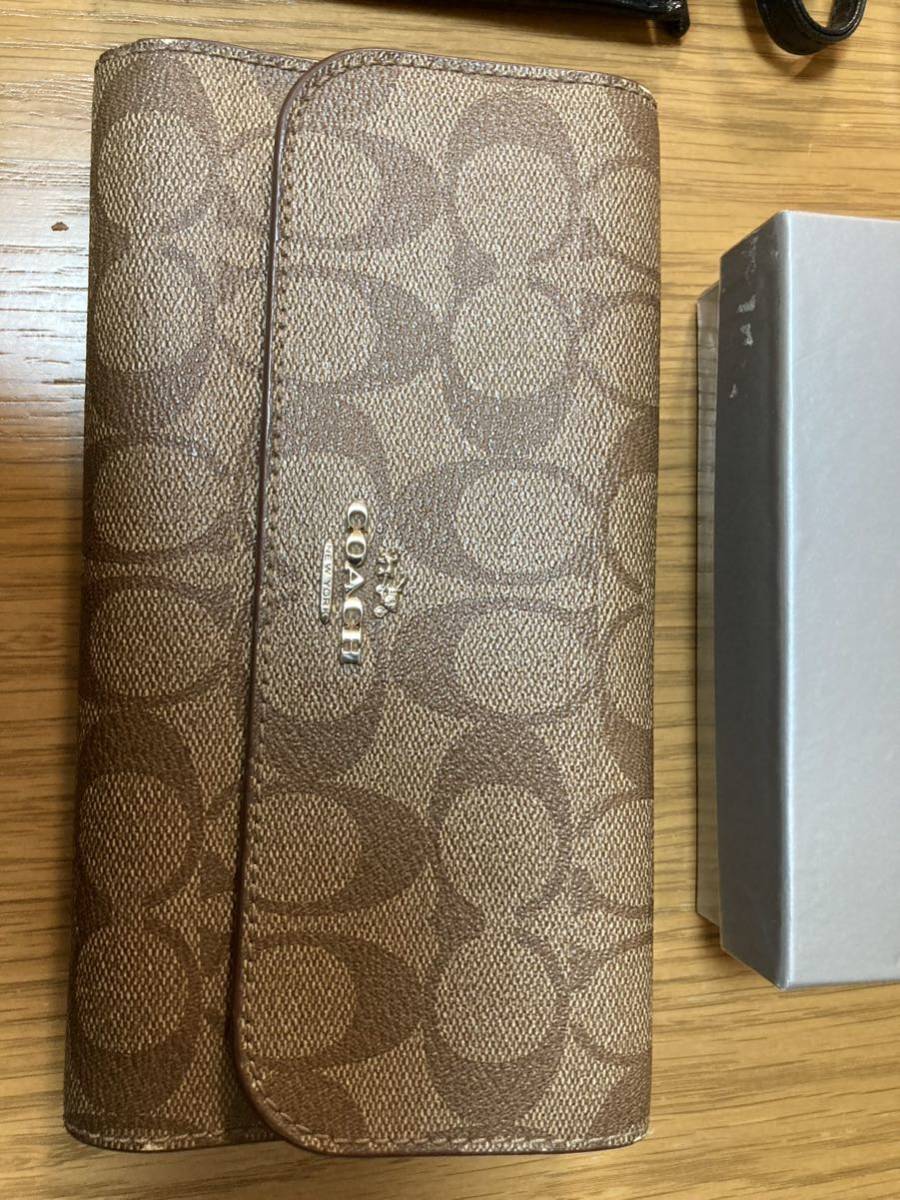 100円〜！COACH コーチ 長財布 BEAMS ビームス ショルダーバッグ 