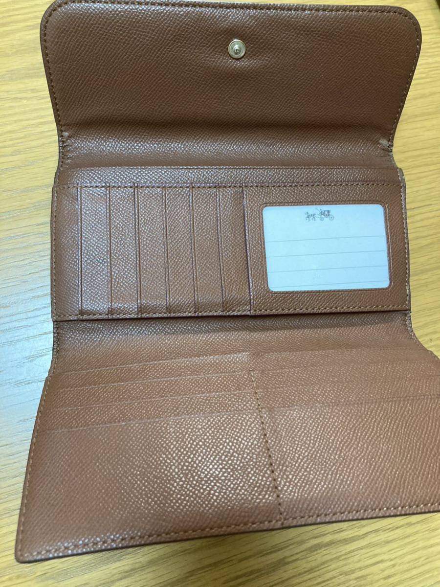 100円〜！COACH コーチ 長財布 BEAMS ビームス ショルダーバッグ 