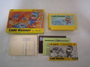 ロードランナー ファミコンのYahoo!オークション(旧ヤフオク!)の相場 