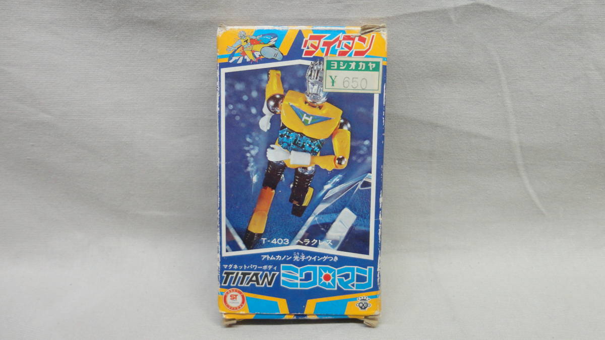 TAKARA ＊タイタン T403ヘラクレス＊昭和のミクロマン