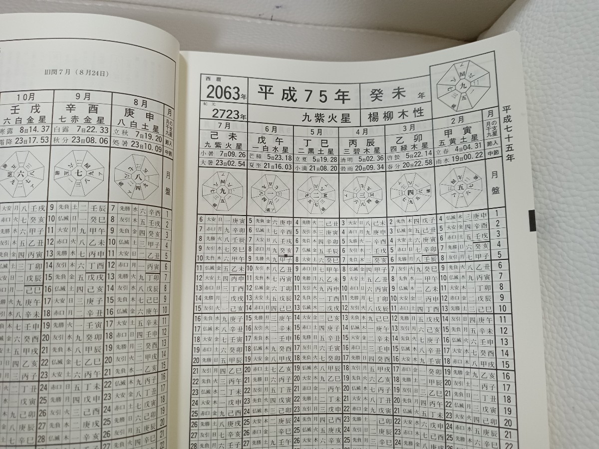 y*e様 令和万年暦 天象学会 令和 明治30年〜令和45年 万年暦 新刊書[卓上版] ⁄ 令和