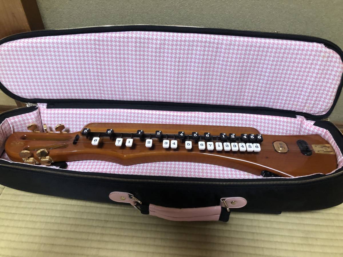 SUZUKI 大正琴 こはく ソプラノ CHK-1 美品】 SUZUKI CHK-1 電気大正琴