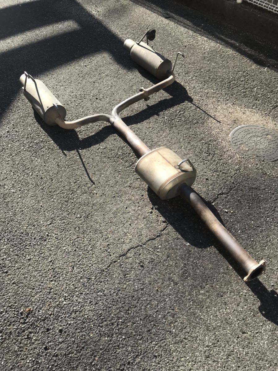 ホンダs2000無限マフラーAP1ムゲンAP2無限エキゾーストシステム トラスト企画ハーフチタン製HONDA