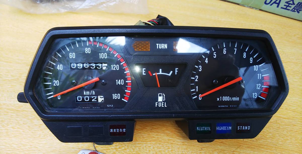 GPz250 EX250-C スピードメーター 低走行 室内保管 当時 カワサキ純正 