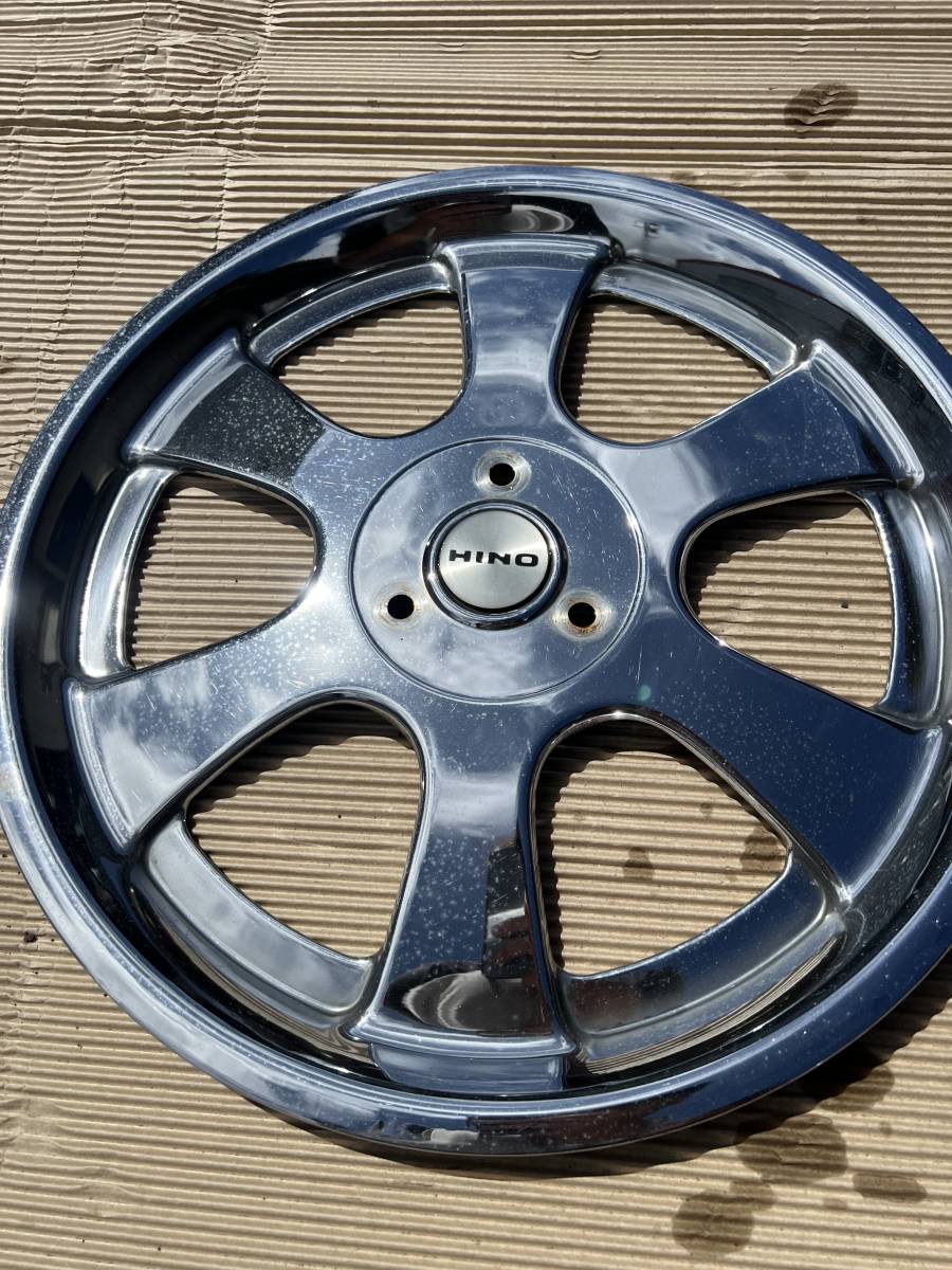 日野 レンジャープロ デコトラ ホイールキャップ 4枚セット メッキ 