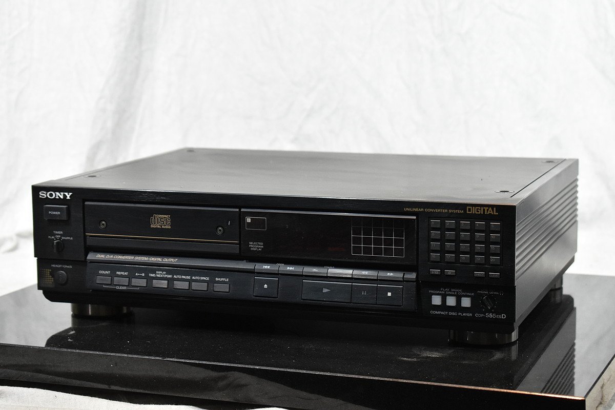 SONY CDP-555ESD ソニー CDプレーヤー 公式通販 - ジャンク ジャンク