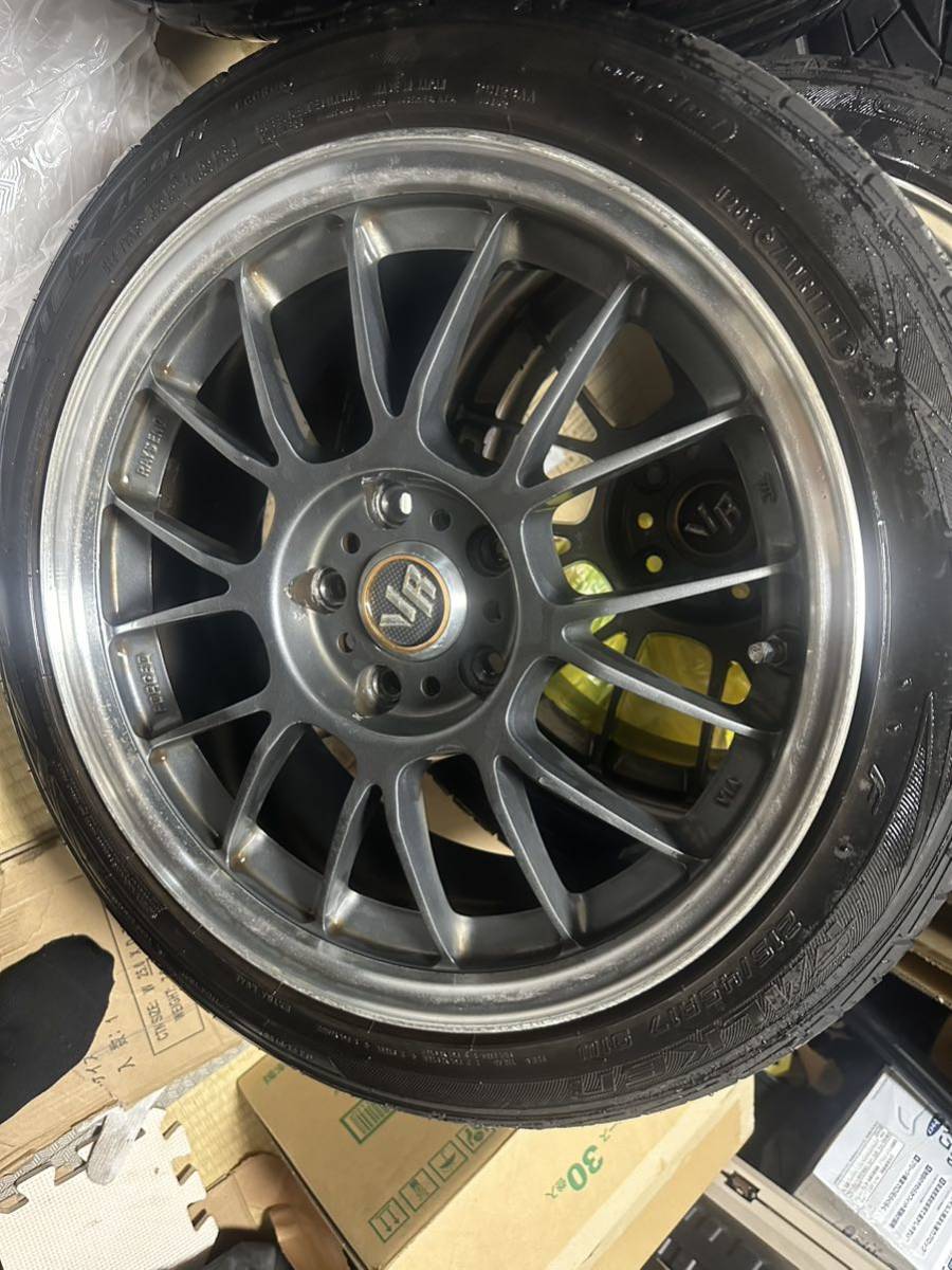 RAYS LE37 7.5j40 5H114.3 4本セット レイズ鍛造タイヤホイール 