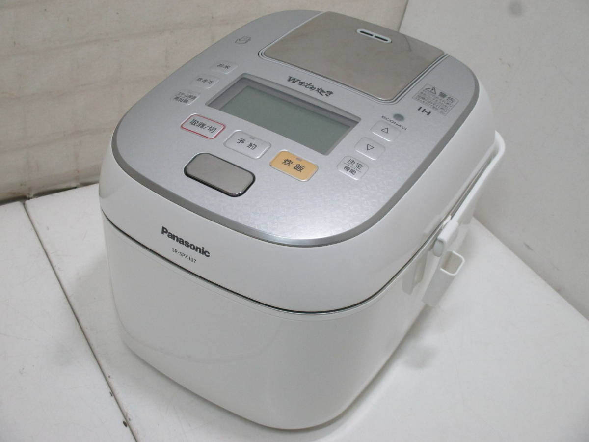 Panasonic「Wおどり炊き」可変圧力式IH炊飯器 最上位機種 炊飯器・餅