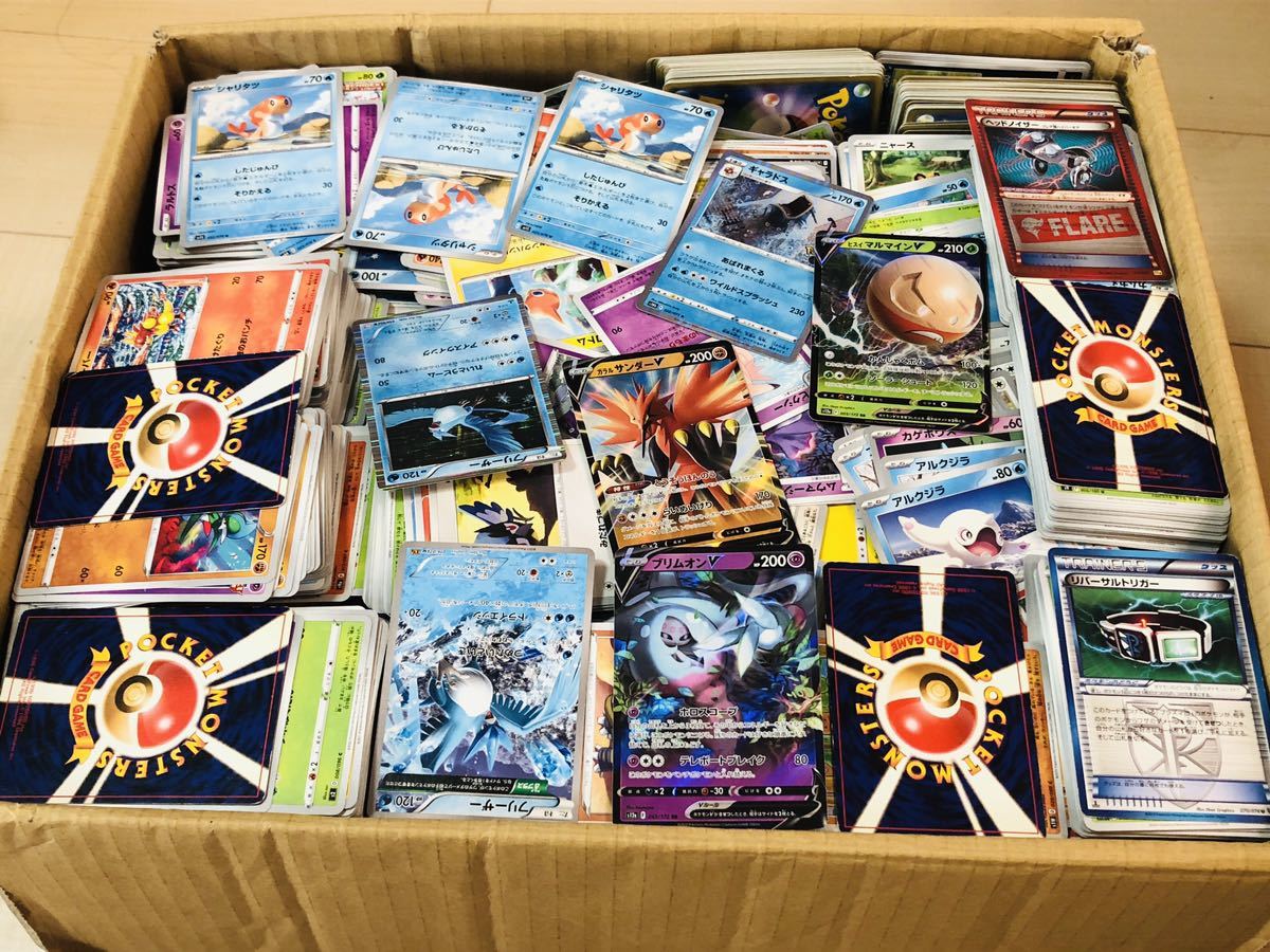 ポケモンカード まとめて20キロ 13300枚 引退品 1円スタート 旧裏有り