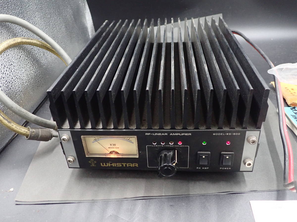 WHISTAR Yahoo!オークション - リニアアンプ WS-800 WS800 パワー