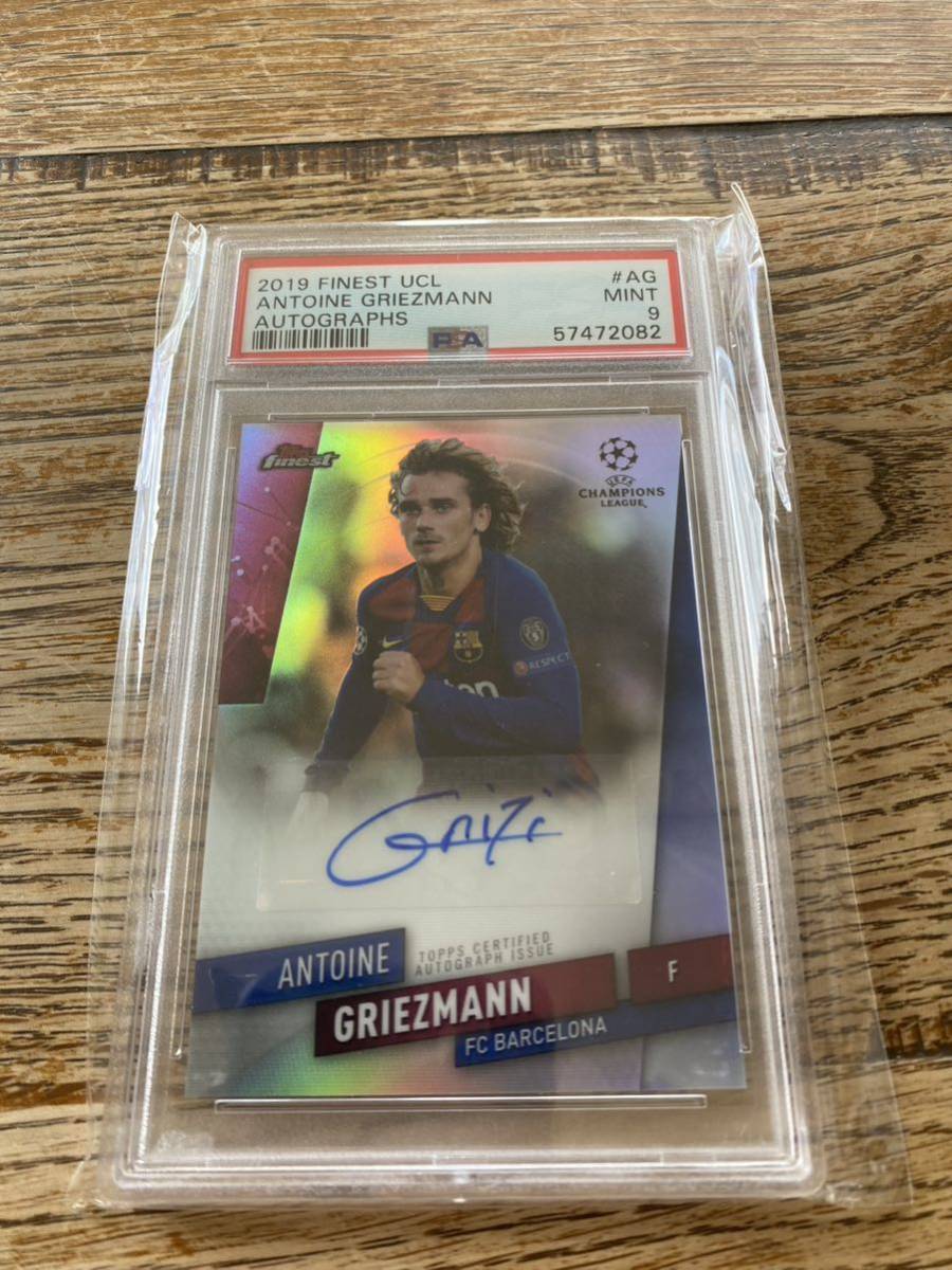 ANTOINE GRIEZMANN グリーズマン 直筆サインカード バルセロナ topps 