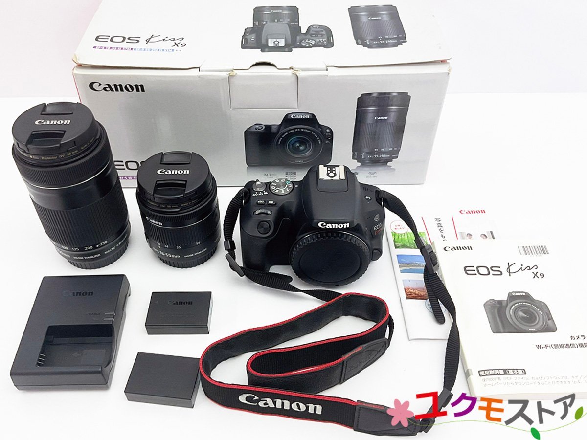 EOS Kiss X9 Canon ダブルズームキット kiss 一眼レフ デジタル一眼