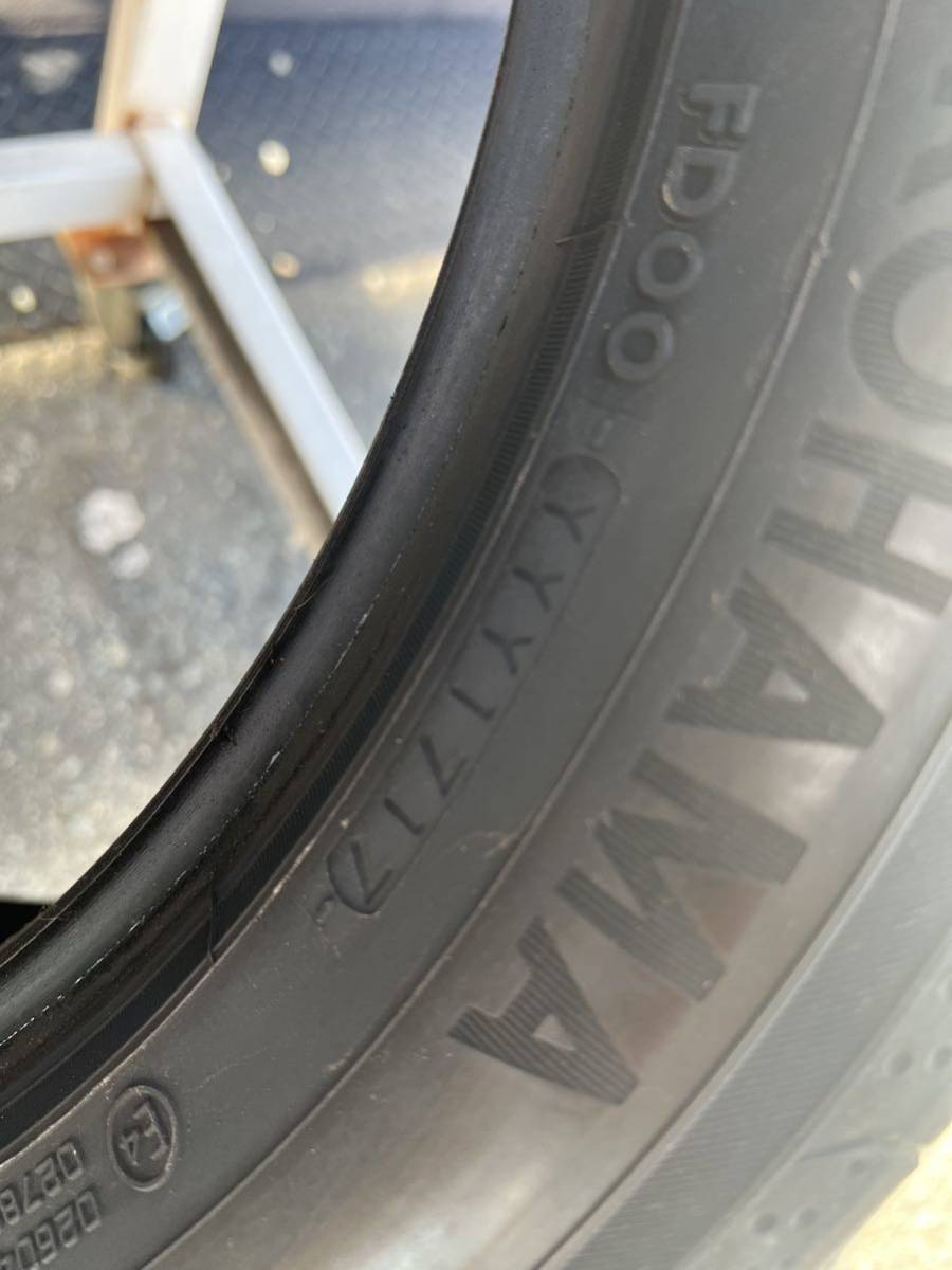 品質保証，新品 3本セット 225/55R18 98V ブルーアースRV02 ヨコハマタイヤ 2017年製造 