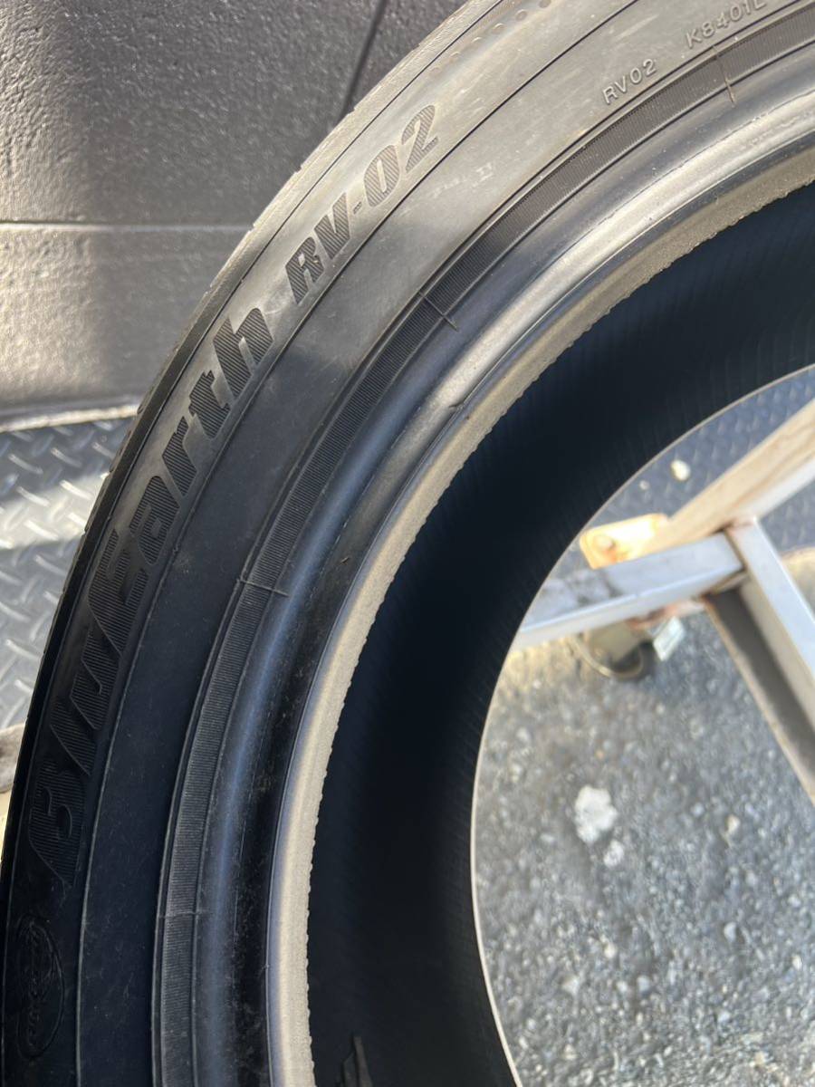 品質保証，新品 3本セット 225/55R18 98V ブルーアースRV02 ヨコハマタイヤ 2017年製造 