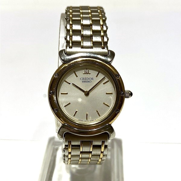 セイコー クレドール 5A70-0040 クォーツ 時計 腕時計 レディース☆0331