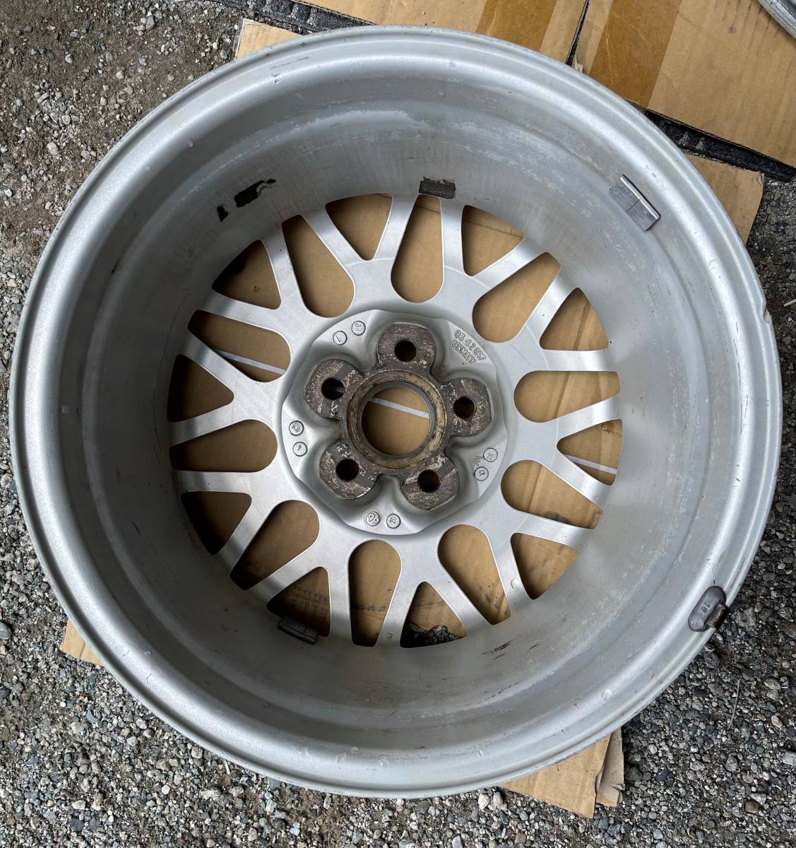 フォルクスワーゲン VW ゴルフ 純正 BBS ホイール 15インチ 6.5J +43 