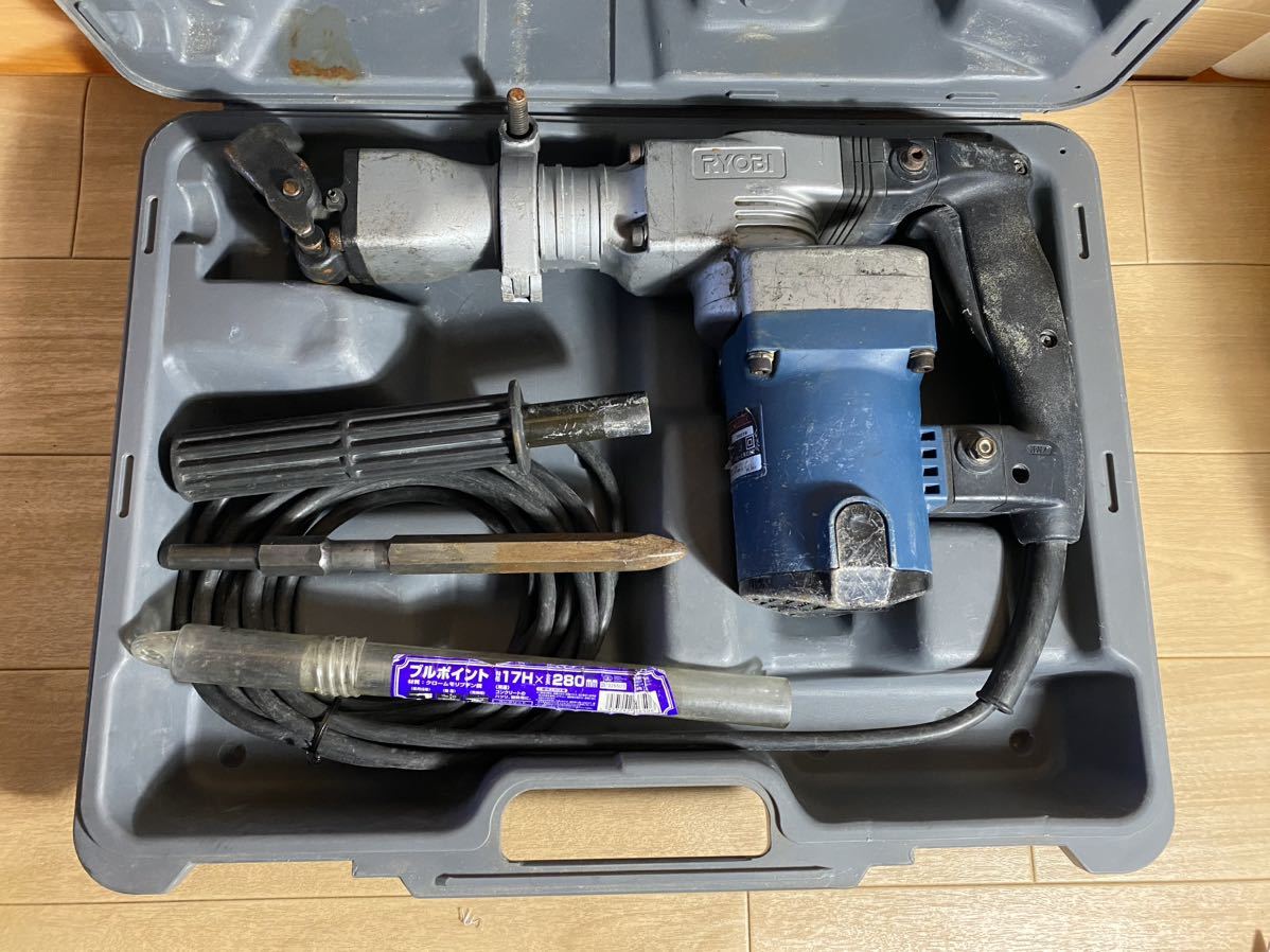 未使用！RYOBI 引きずっ リョービ コンクリートハンマー CH-465