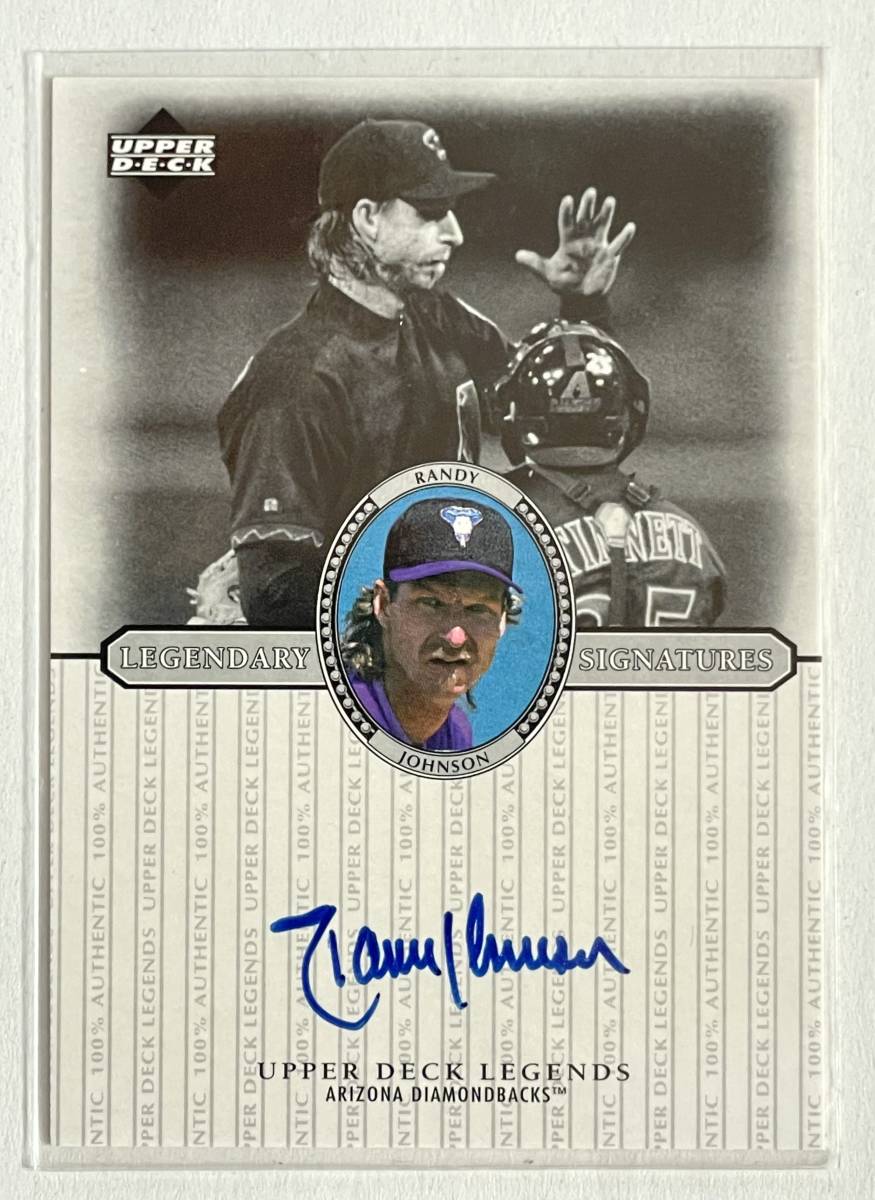 MLB メルカリ Yahoo!オークション 「ランディジョンソン サイン」の