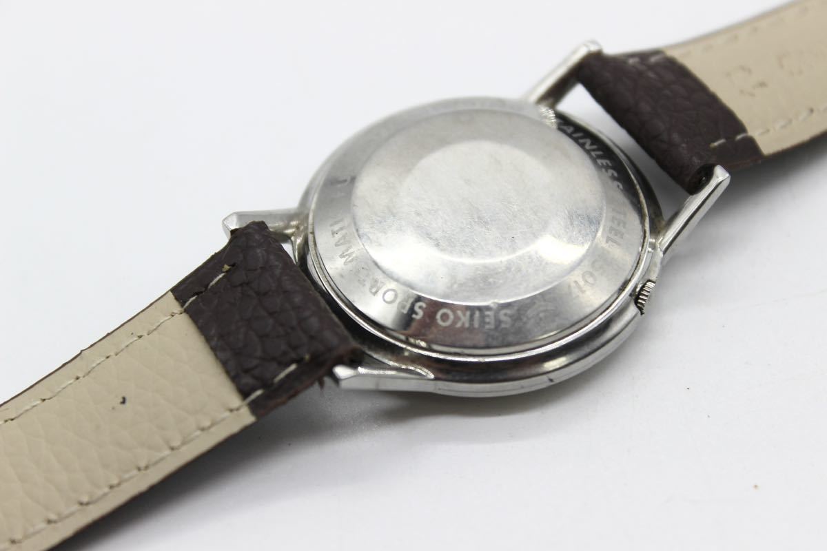 SEIKO セイコー SPORTSMATIC メンズ腕時計 手巻き 稼働中 | ANAV.IT