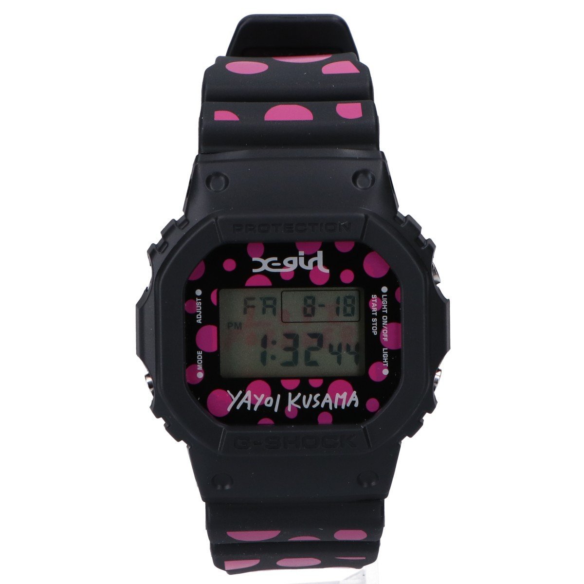 1円】 G-SHOCK ジーショック 【×X-girl×草間彌生】デジタル 時計