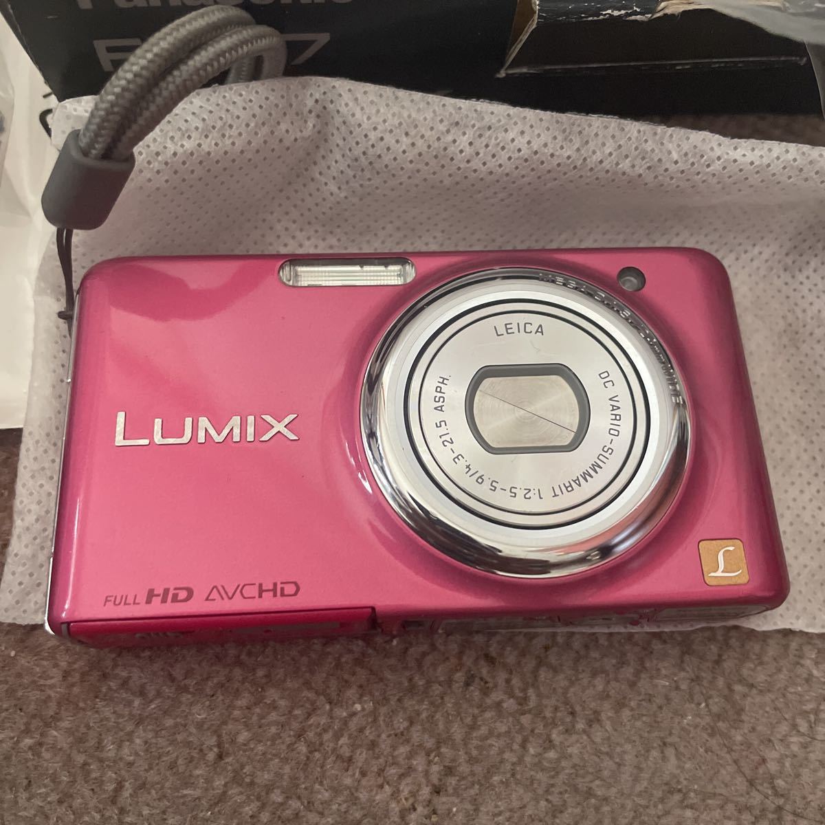 パナソニック ルミックス デジカメ LUMIX FX DMC-FX77 ピンク 【公式通販】