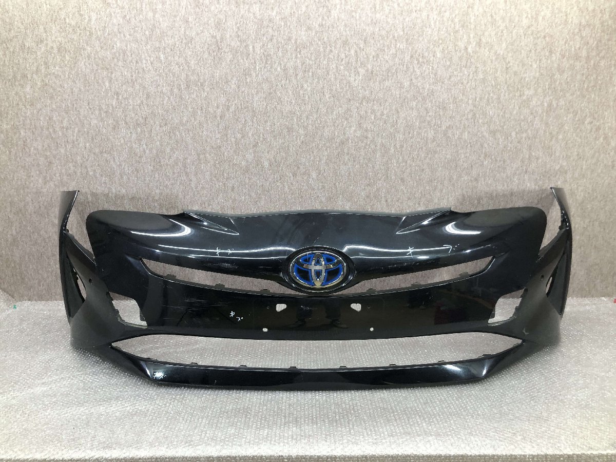 ZVW50 ZVW51 ZVW55 前期 プリウス 純正フロントバンパー PRIUS 白 パール 52119-47700 ZVW50 前期 プリウス おまけ 後期 黒