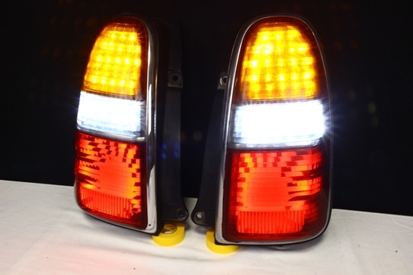 L700Ｓ ミラ　ＬＥＤテール　インナーブラック　日章旗 ミラ 2026年最新Yahoo!オークション -l700 フルLEDテール 後期純正アクリル加工 L700s