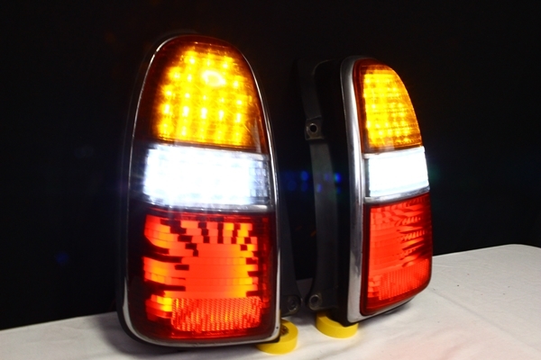 L700Ｓ ミラ　ＬＥＤテール　インナーブラック　日章旗 ミラ 2026年最新Yahoo!オークション -l700 フルLEDテール 後期純正アクリル加工 L700s