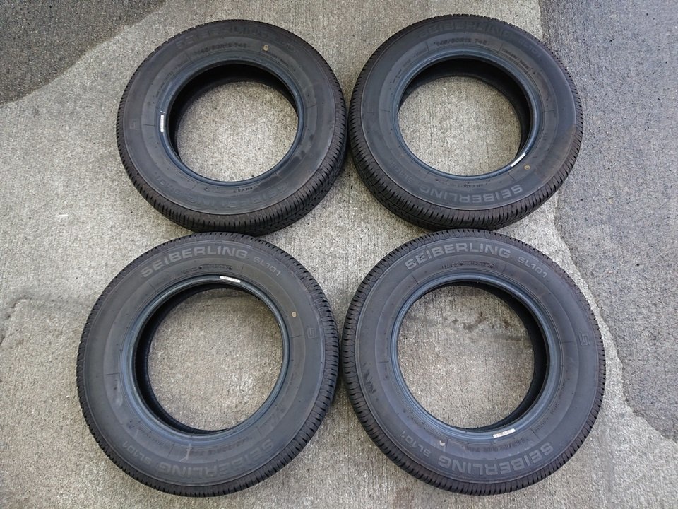 【棚卸し品】『psi』 SEIBERLING SL201 145/80R12(74S) 2022年 夏タイヤ4本セット