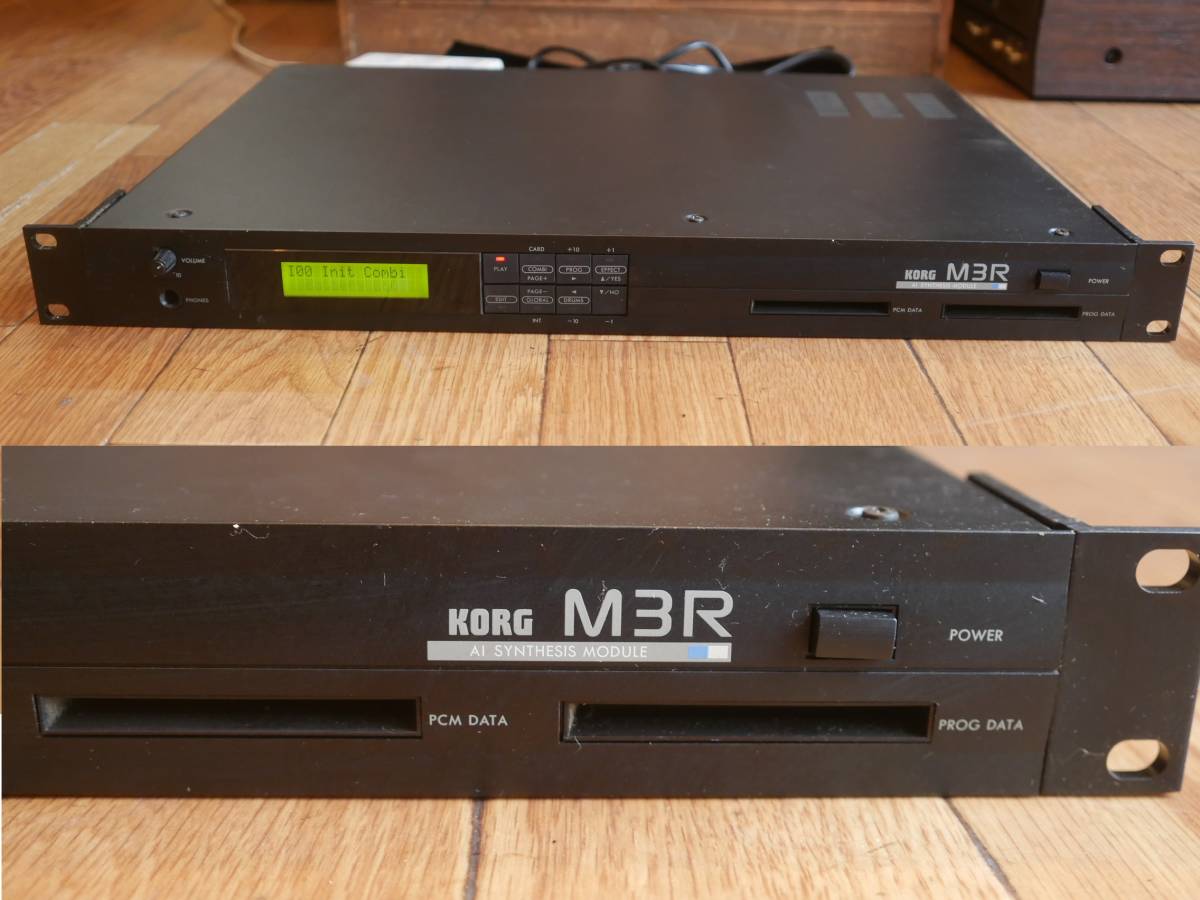 ◇KORG【M3R】音源モジュール/ビンテージ デジタルシンセ 通電確認のみ