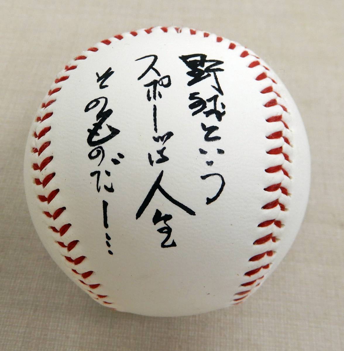 読売ジャイアンツ 長嶋茂雄 直筆サイン入り ボール 野球というスポーツ 