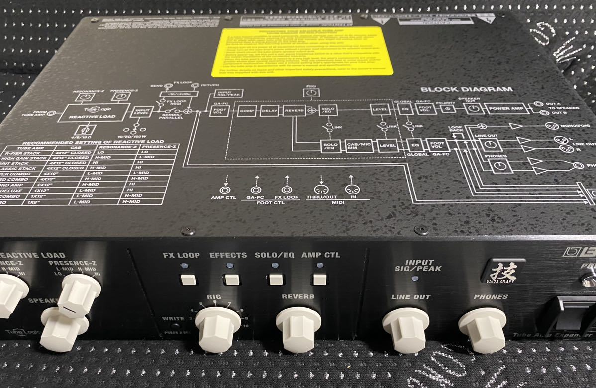 ☆BOSS WAZA Tube Amp Expander TAE ボス 技 パワー アンプ