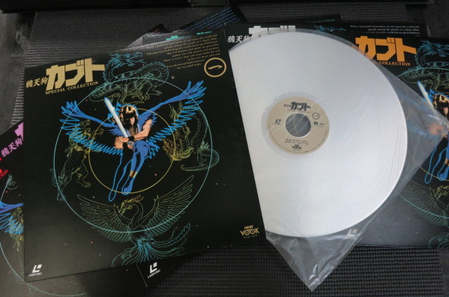 鴉天狗カブト スペシャルコレクション LD BOX レーザーディスク 7枚組