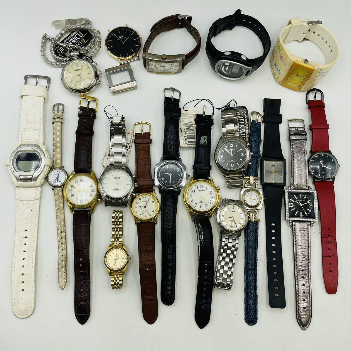 ステンレス 腕時計 100本 まとめ 売り 大量 セット ジャンク まとめて 大量 腕時計 ジャンク まとめ売り 100点！ レディース メンズ Yahoo