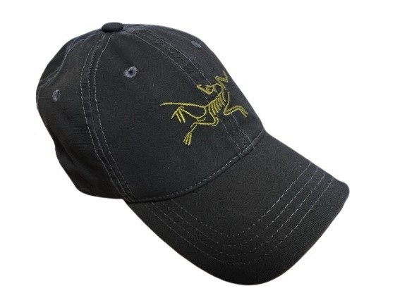 ARC'TERYX アークテリクス 刺繍ロゴ キャップ 帽子 ダークブラウン O-22