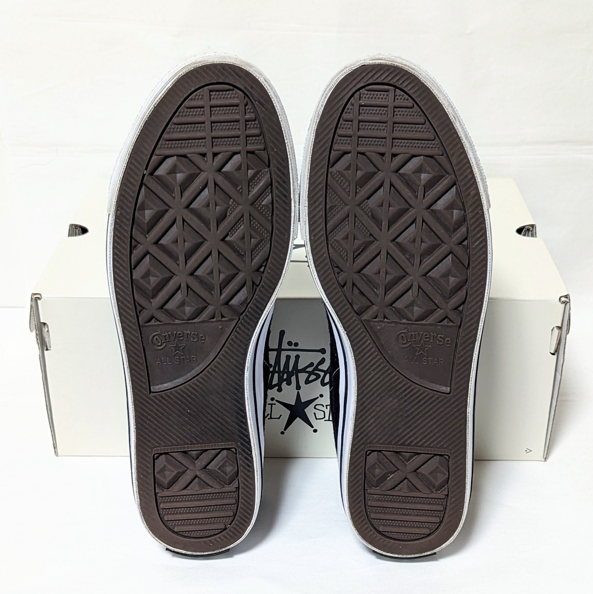 STUSSY CONVERSE ONE STAR OX BLACK 27.5cm 173120C ステューシー 