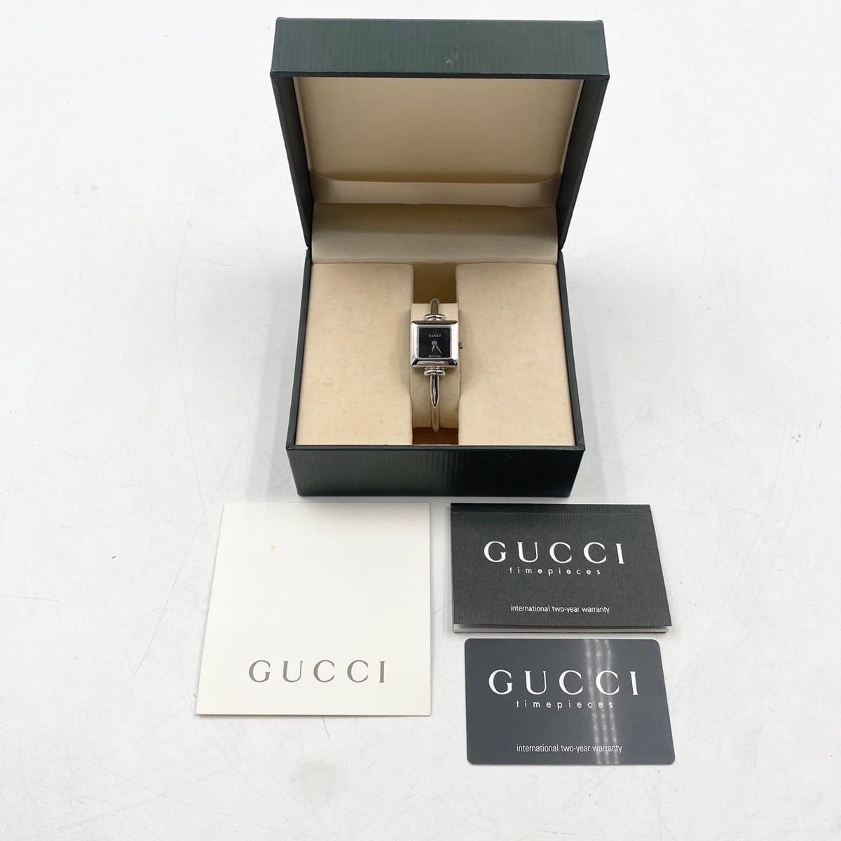 ◇【売り切り】☆ブランド品☆ GUCCI グッチ バングルウォッチ 腕時計
