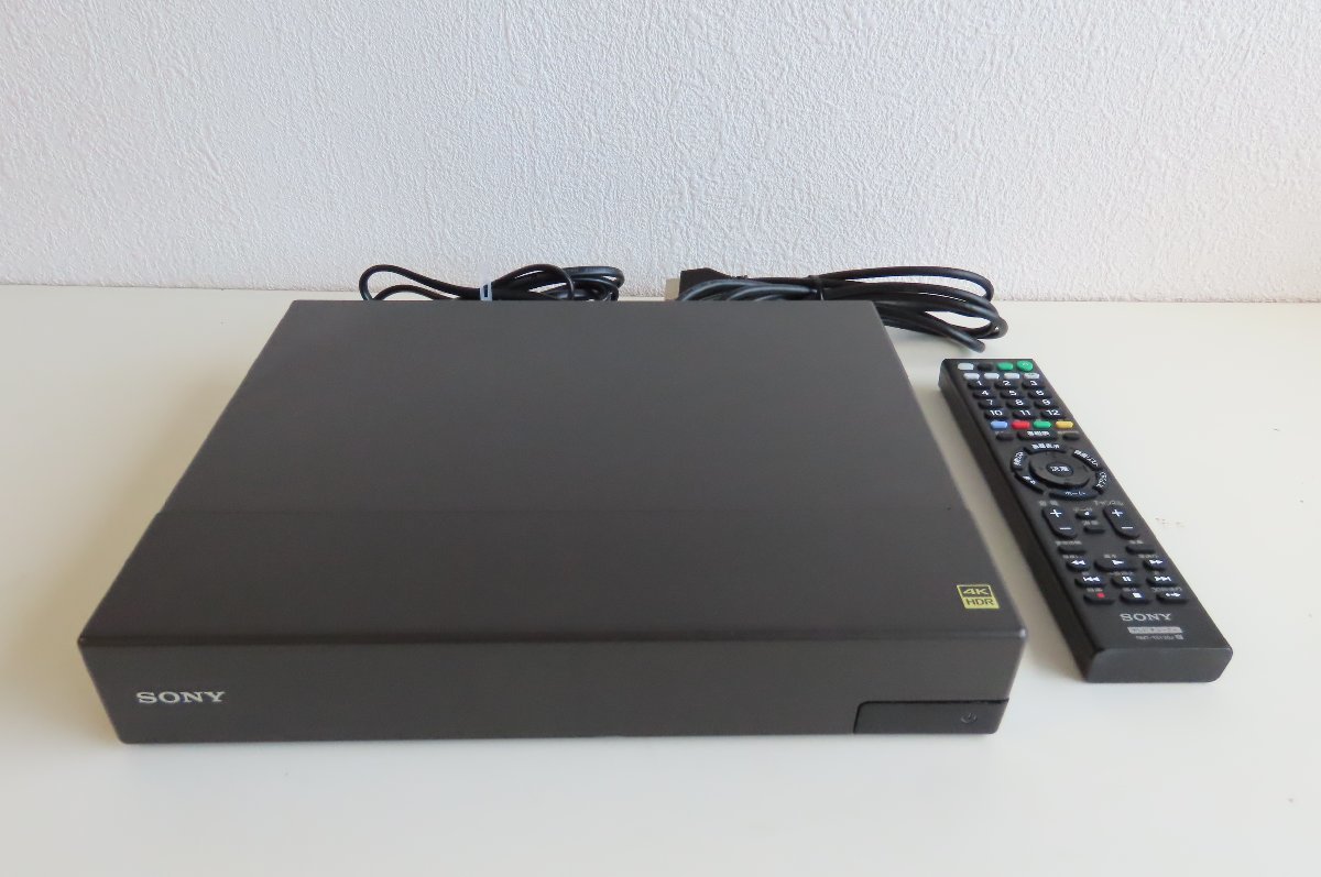○SONY/ソニー DST-SHV1 地上・BS4K・110度CS4Kチューナー ダブル 裏